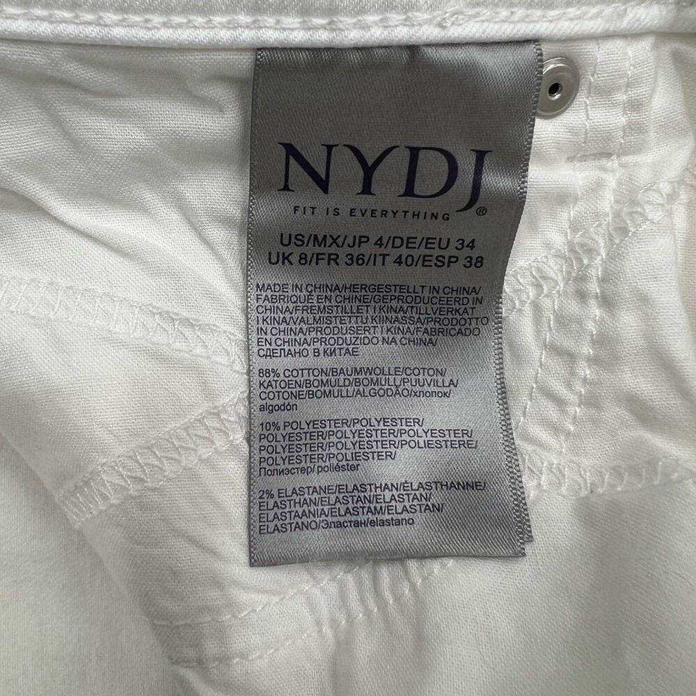 New Women's NYDJ (Not Your Daughters Jeans) Brielle 11"inseam Jean short size 4. - Picture 8 of 8